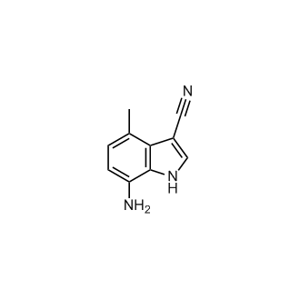7-Amino-4-methyl-1H-indole-3-carbonitrile