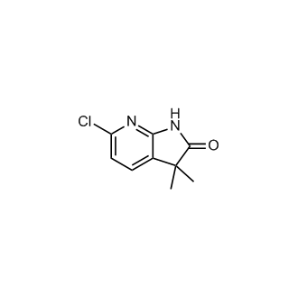 6-Chloro-3,3-dimethyl-1,3-dihydro-2H-pyrrolo[2,3-b]pyridin-2-one