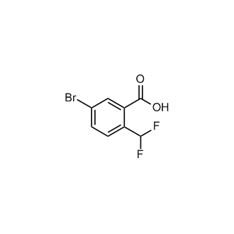 5-Bromo-2-(difluoromethyl)benzoic acid