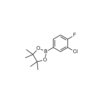 2-(3-Chloro-4-fluorophenyl)-4,4,5,5-tetramethyl-1,3,2-dioxaborolane