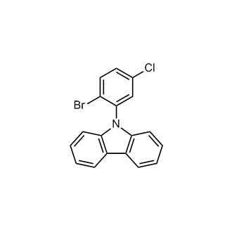 9-(2-Bromo-5-chlorophenyl)-9H-carbazole