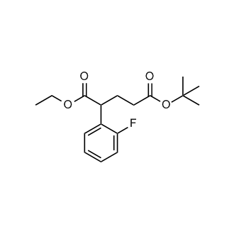 5-(tert-Butyl) 1-ethyl 2-(2-fluorophenyl)pentanedioate