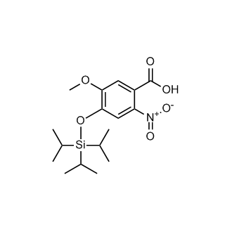 5-Methoxy-2-nitro-4-((triisopropylsilyl)oxy)benzoic acid