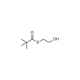 S-(2-Hydroxyethyl) 2,2-dimethylpropanethioate