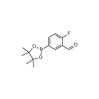 2-Fluoro-5-(4,4,5,5-tetramethyl-1,3,2-dioxaborolan-2-yl)benzaldehyde