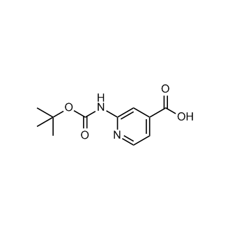 2-((tert-Butoxycarbonyl)amino)isonicotinic acid