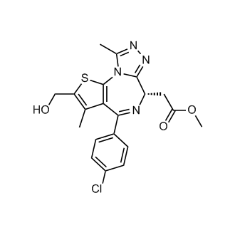 Methyl (S)-2-(4-(4-chlorophenyl)-2-(hydroxymethyl)-3,9-dimethyl-6H-thieno[3,2-f][1,2,4]triazolo[4,3-a][1,4]diazepin-6-yl)acetate