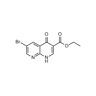 Ethyl 6-bromo-4-oxo-1,4-dihydro-1,8-naphthyridine-3-carboxylate
