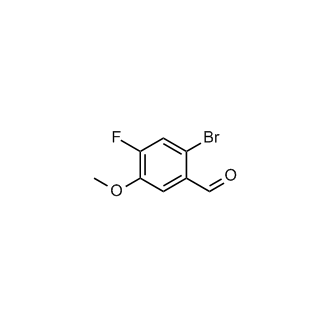 2-Bromo-4-fluoro-5-methoxybenzaldehyde