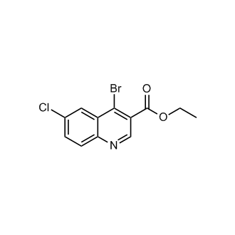 Ethyl 4-bromo-6-chloroquinoline-3-carboxylate