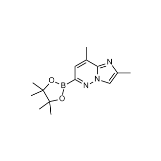 2,8-Dimethyl-6-(4,4,5,5-tetramethyl-1,3,2-dioxaborolan-2-yl)imidazo[1,2-b]pyridazine