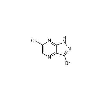 3-Bromo-6-chloro-1H-pyrazolo[3,4-b]pyrazine