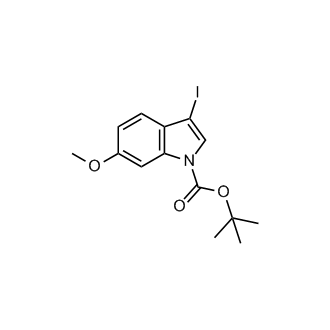 tert-Butyl 3-iodo-6-methoxy-1H-indole-1-carboxylate