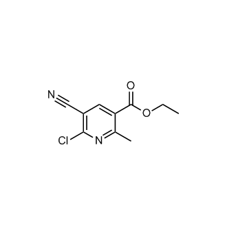 Ethyl 6-chloro-5-cyano-2-methylnicotinate