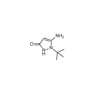 5-Amino-1-(tert-butyl)-1,2-dihydro-3H-pyrazol-3-one