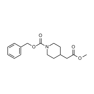 Benzyl 4-(2-methoxy-2-oxoethyl)piperidine-1-carboxylate