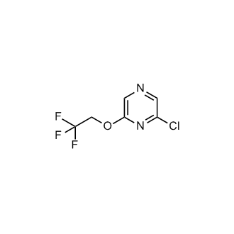 2-Chloro-6-(2,2,2-trifluoroethoxy)pyrazine