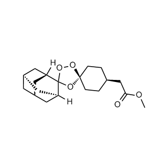 rel-Methyl 2-((1R,3R,4''S,5R,5'S,7R)-dispiro[adamantane-2,3'-[1,2,4]trioxolane-5',1''-cyclohexan]-4''-yl)acetate