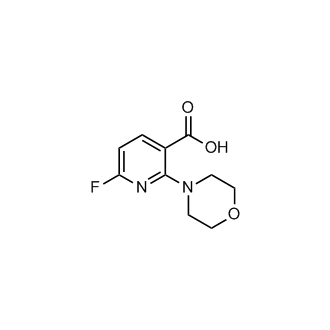 6-Fluoro-2-morpholinonicotinic acid