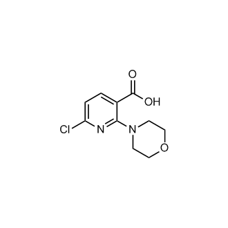 6-Chloro-2-morpholinonicotinic acid