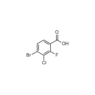 4-Bromo-3-chloro-2-fluorobenzoic acid