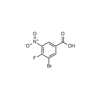3-Bromo-4-fluoro-5-nitrobenzoic acid