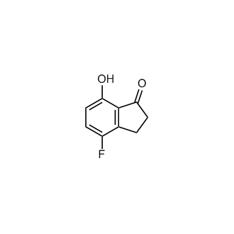4-Fluoro-7-hydroxy-2,3-dihydro-1H-inden-1-one