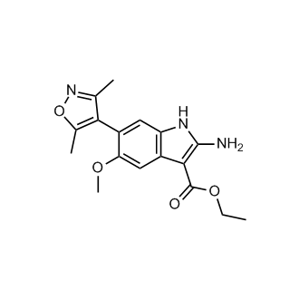 Ethyl 2-amino-6-(3,5-dimethylisoxazol-4-yl)-5-methoxy-1H-indole-3-carboxylate