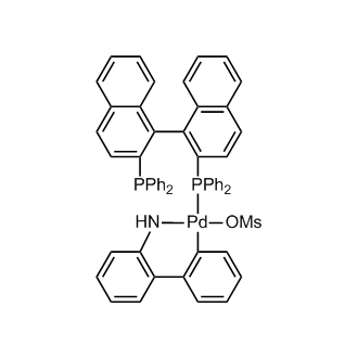 Methanesulfonato[2,2'-bis(diphenylphosphino)-1,1'-binaphthyl](2'-amino-1,1'-biphenyl-2-yl)palladium(II)