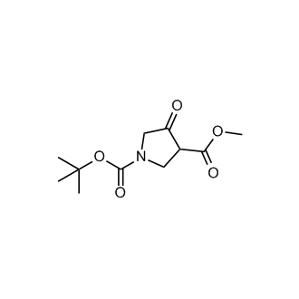 1-(tert-Butyl) 3-methyl 4-oxopyrrolidine-1,3-dicarboxylate