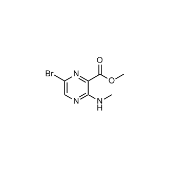 Methyl 6-bromo-3-(methylamino)pyrazine-2-carboxylate
