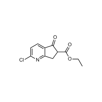 Ethyl 2-chloro-5-oxo-6,7-dihydro-5H-cyclopenta[b]pyridine-6-carboxylate