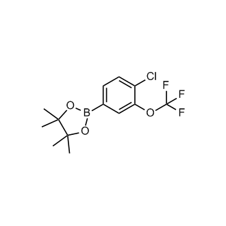 2-(4-Chloro-3-(trifluoromethoxy)phenyl)-4,4,5,5-tetramethyl-1,3,2-dioxaborolane