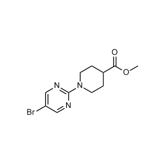 Methyl 1-(5-Bromopyrimidin-2-yl)piperidine-4-carboxylate