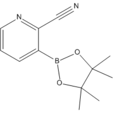 3-(4,4,5,5-Tetramethyl-1,3,2-dioxaborolan-2-yl)picolinonitrile