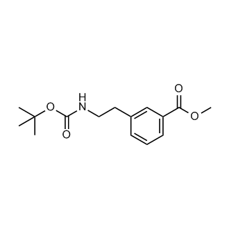 Methyl 3-(2-((tert-butoxycarbonyl)amino)ethyl)benzoate