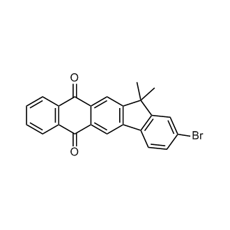 2-Bromo-13,13-dimethyl-6H-indeno[1,2-b]anthracene-6,11(13H)-dione