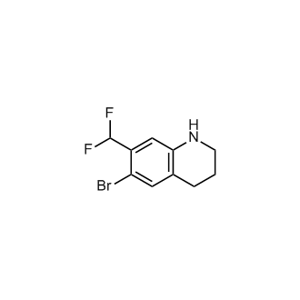 6-Bromo-7-(difluoromethyl)-1,2,3,4-tetrahydroquinoline