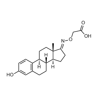 2-((((8R,9S,13S,14S,E)-3-Hydroxy-13-methyl-6,7,8,9,11,12,13,14,15,16-decahydro-17H-cyclopenta[a]phenanthren-17-ylidene)amino)oxy)acetic acid