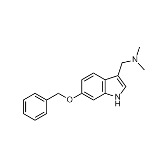 1-(6-(Benzyloxy)-1H-indol-3-yl)-N,N-dimethylmethanamine