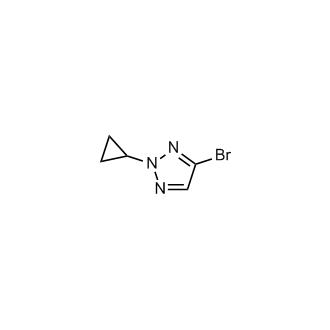 4-Bromo-2-cyclopropyl-2H-1,2,3-triazole