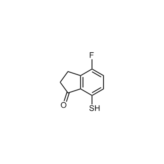4-Fluoro-7-mercapto-2,3-dihydro-1H-inden-1-one