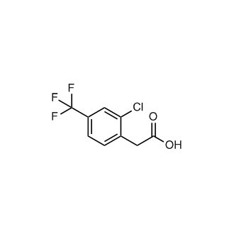 2-(2-Chloro-4-(trifluoromethyl)phenyl)acetic acid