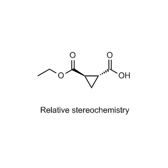 trans-2-(Ethoxycarbonyl)cyclopropanecarboxylic acid