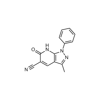 3-Methyl-6-oxo-1-phenyl-6,7-dihydro-1H-pyrazolo[3,4-b]pyridine-5-carbonitrile