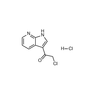 2-Chloro-1-(1H-pyrrolo[2,3-b]pyridin-3-yl)ethan-1-one hydrochloride