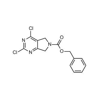 Benzyl 2,4-dichloro-5,7-dihydro-6H-pyrrolo[3,4-d]pyrimidine-6-carboxylate