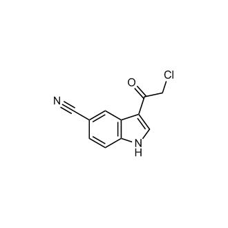 3-(2-Chloroacetyl)-1H-indole-5-carbonitrile