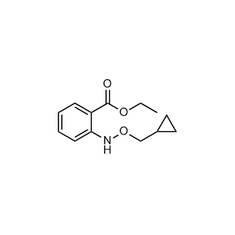 Ethyl 2-((cyclopropylmethoxy)amino)benzoate