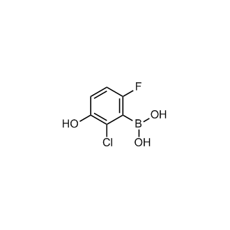 (2-Chloro-6-fluoro-3-hydroxyphenyl)boronic acid